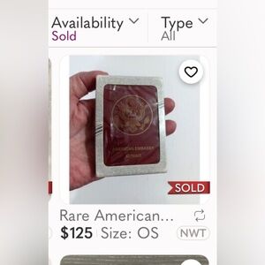 American embassy Kuwait playing cards